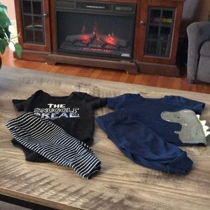 💙2 Boy size 0-3 month Sets (#046F)